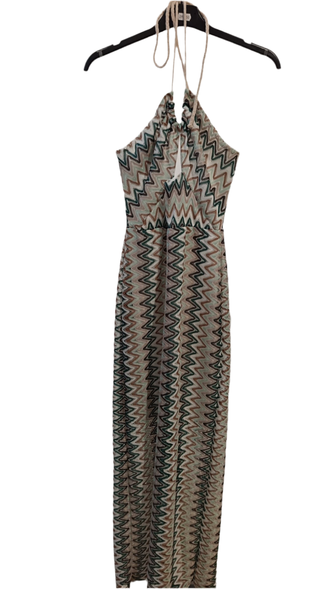Vestido zig zag