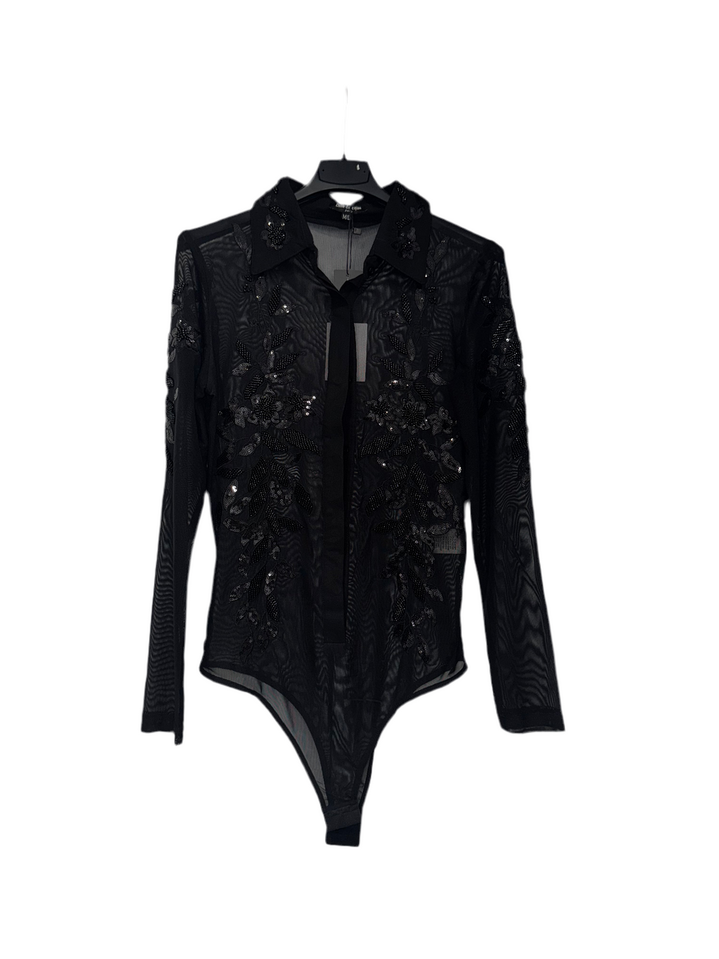 Body Camisa Brillos