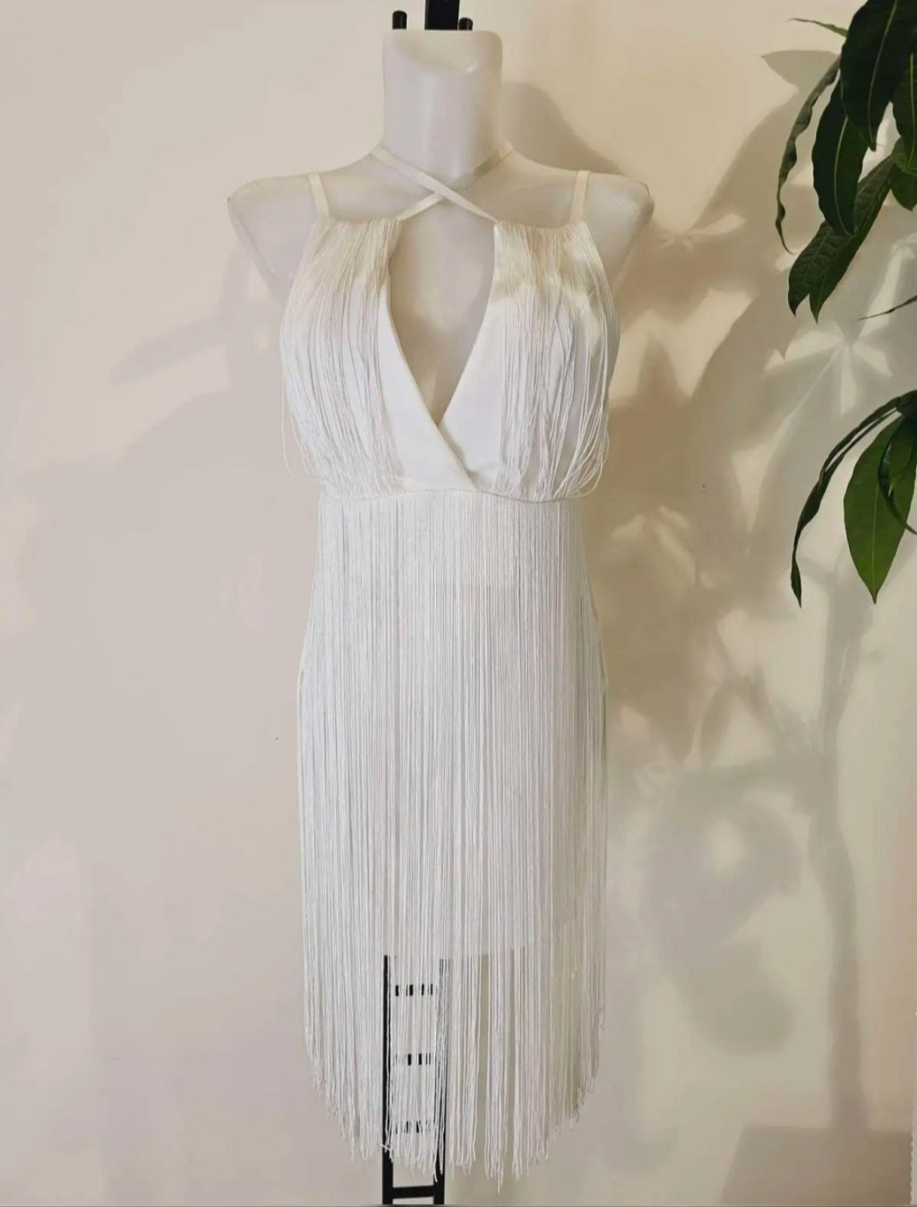 Vestido Flecos
