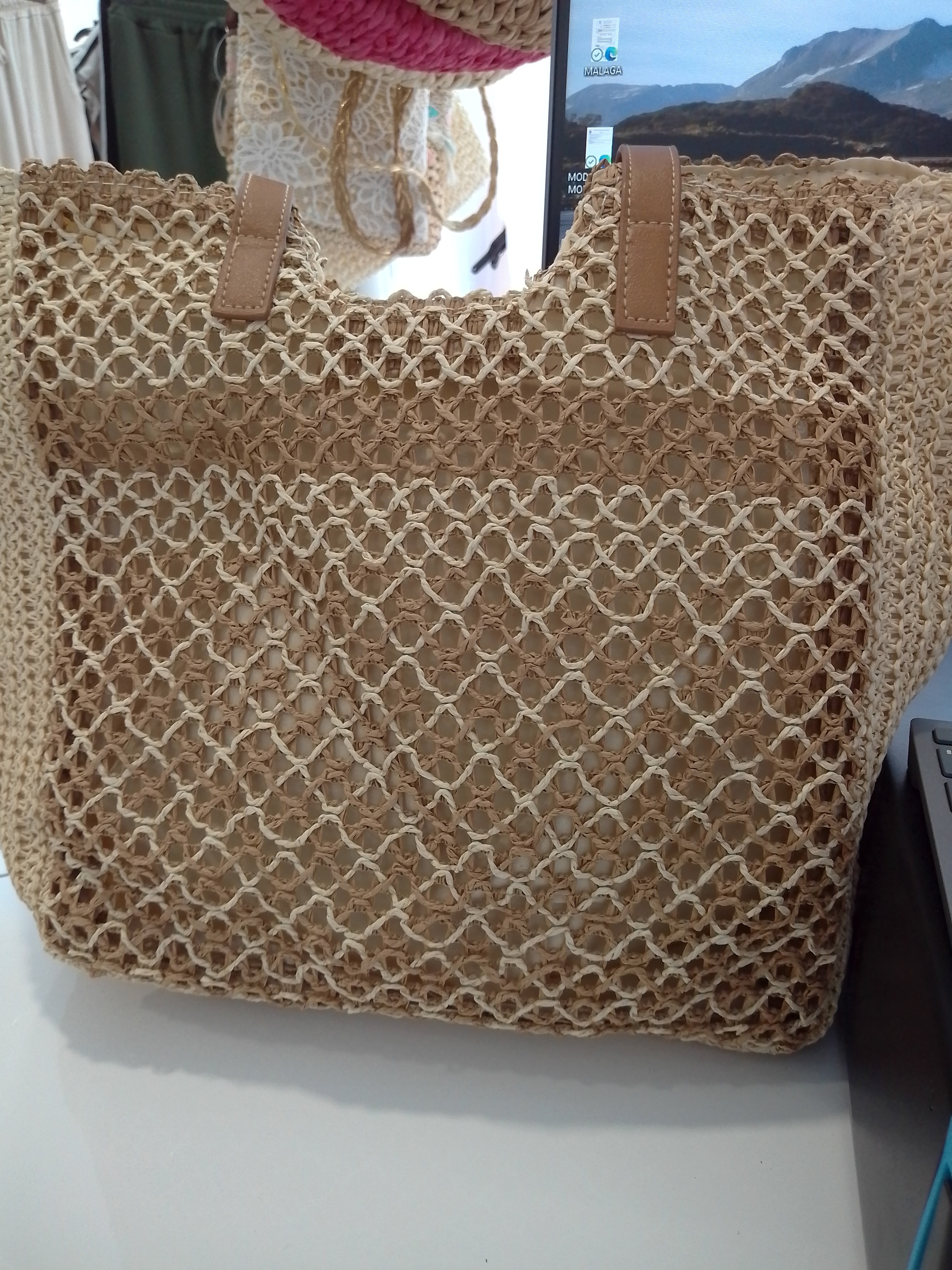 Bolso Rafia fina