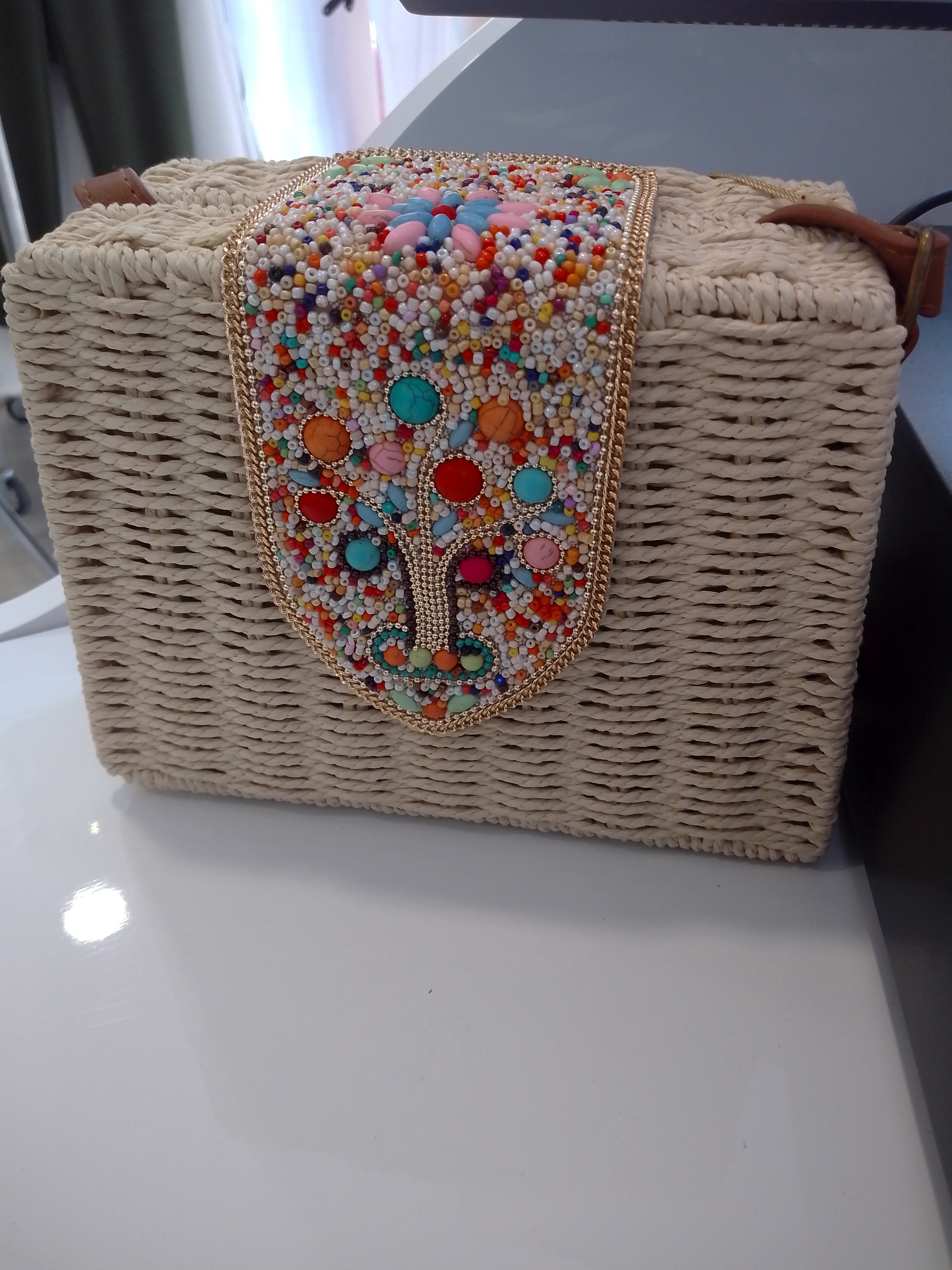 Bolso Rafia Árbol